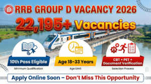 RRB Group D Vacancy 2026