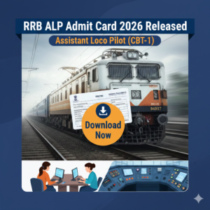 RRB ALP Admit Card 2026