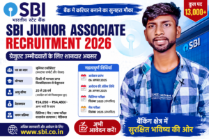 SBI Junior Associate Recruitment 2026 
